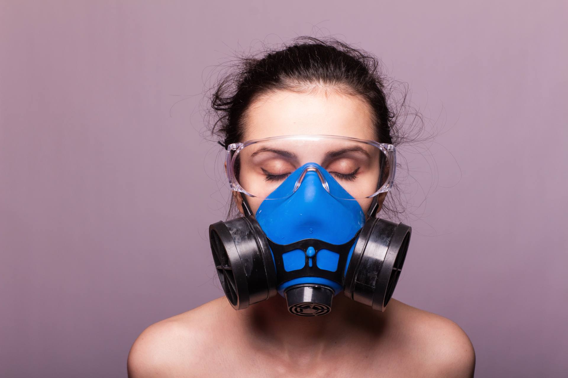 What is the difference between powered air and supplied air respirators?