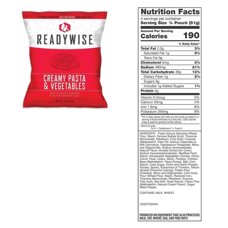 Complete 7-Day Emergency Food Kit - High-Calorie Survival Meals in Ready Grab Bag by ReadyWise - Premium Emergency Food Supply from ReadyWise - Just $99.99! Shop now at Prepared Bee