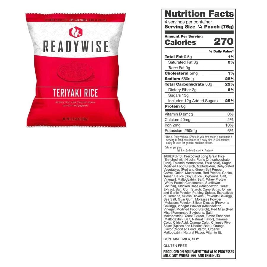 Complete 7-Day Emergency Food Kit - High-Calorie Survival Meals in Ready Grab Bag by ReadyWise - Premium Emergency Food Supply from ReadyWise - Just $99.99! Shop now at Prepared Bee