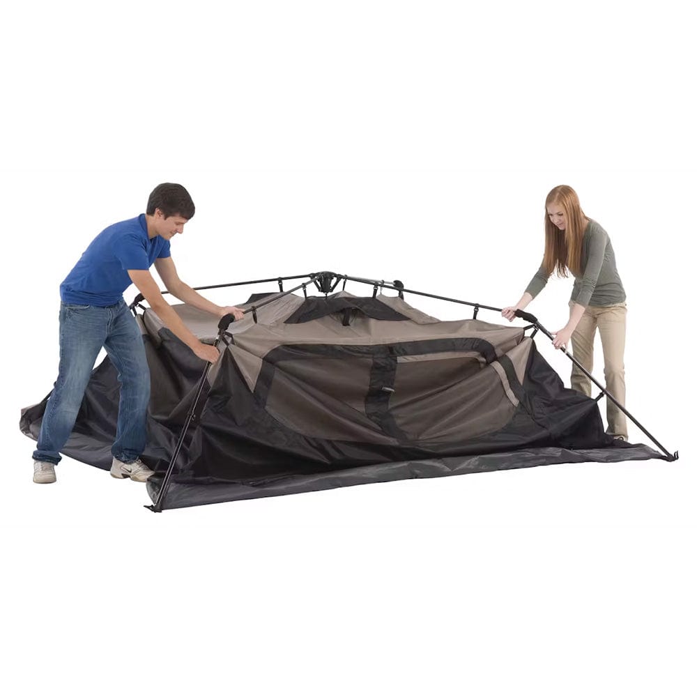 Coleman 6-Person Instant Cabin - Black - Premium Outdoor from Coleman - Just $243.39! Shop now at Prepared Bee