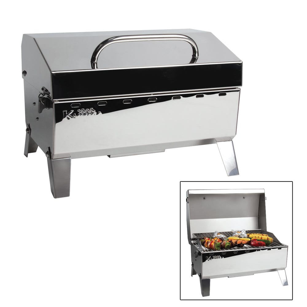 Kuuma Stow N' Go 125 Gas Grill - Compact - Premium Boat Outfitting from Kuuma Products - Just $247.59! Shop now at Prepared Bee