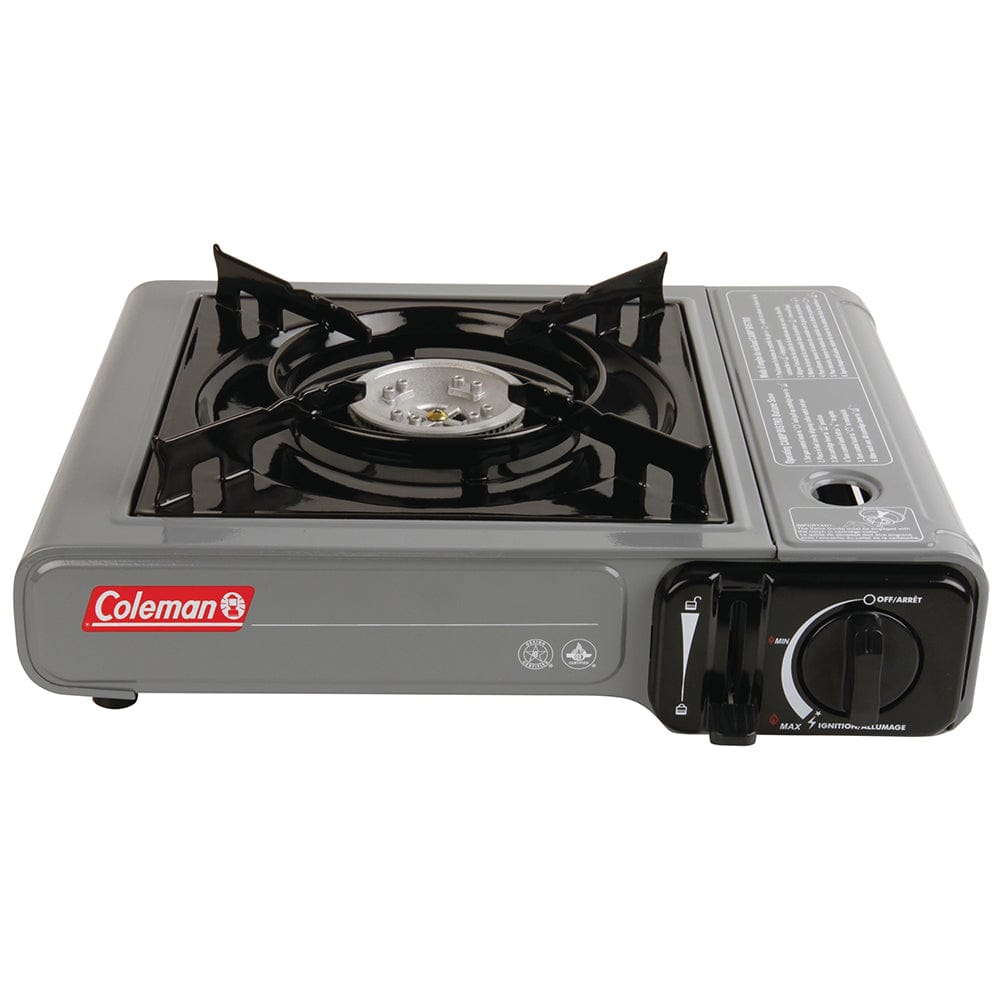 Coleman Table Top 1 Burner Butane Camping Stove - Grey - Premium Outdoor from Coleman - Just $45.41! Shop now at Prepared Bee