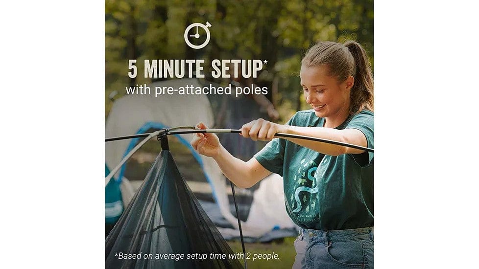 Coleman Skydome XL 10-Person Family Dome Camping Tent with 5 Minute Setup, Fits 3 Queen Airbeds, Blue Nights - Premium Tents from Coleman - Just $309.99! Shop now at Prepared Bee