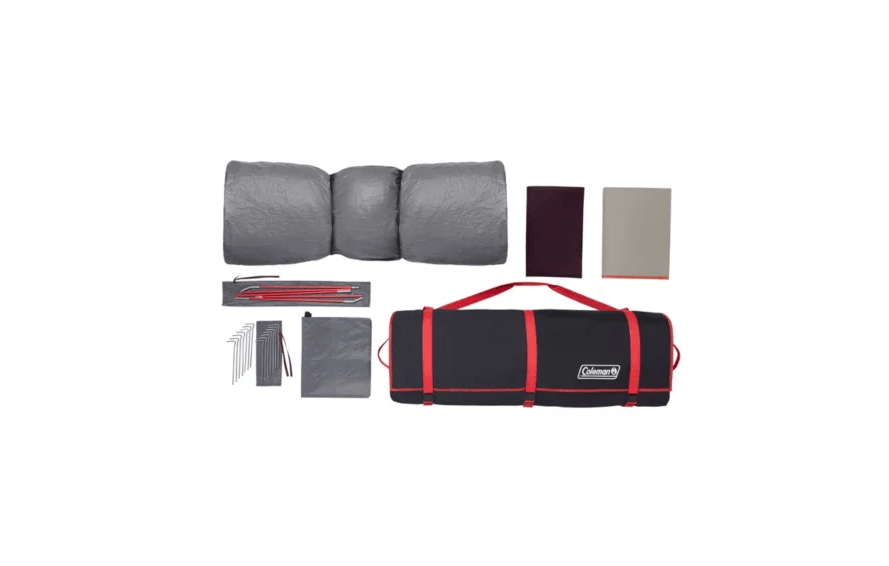 Coleman Skylodge 10-Person Instant Camping Tent With Weatherproof Screen Room - Blackberry - Premium Tents from Coleman - Just $339.99! Shop now at Prepared Bee