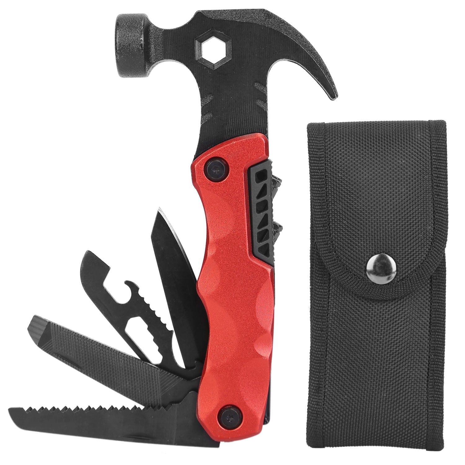 13 In 1 Multi-tool Hammer - Ultimate Outdoor Camping Survival Tools - Premium Tools from Prepared Bee - Just $20.95! Shop now at Prepared Bee