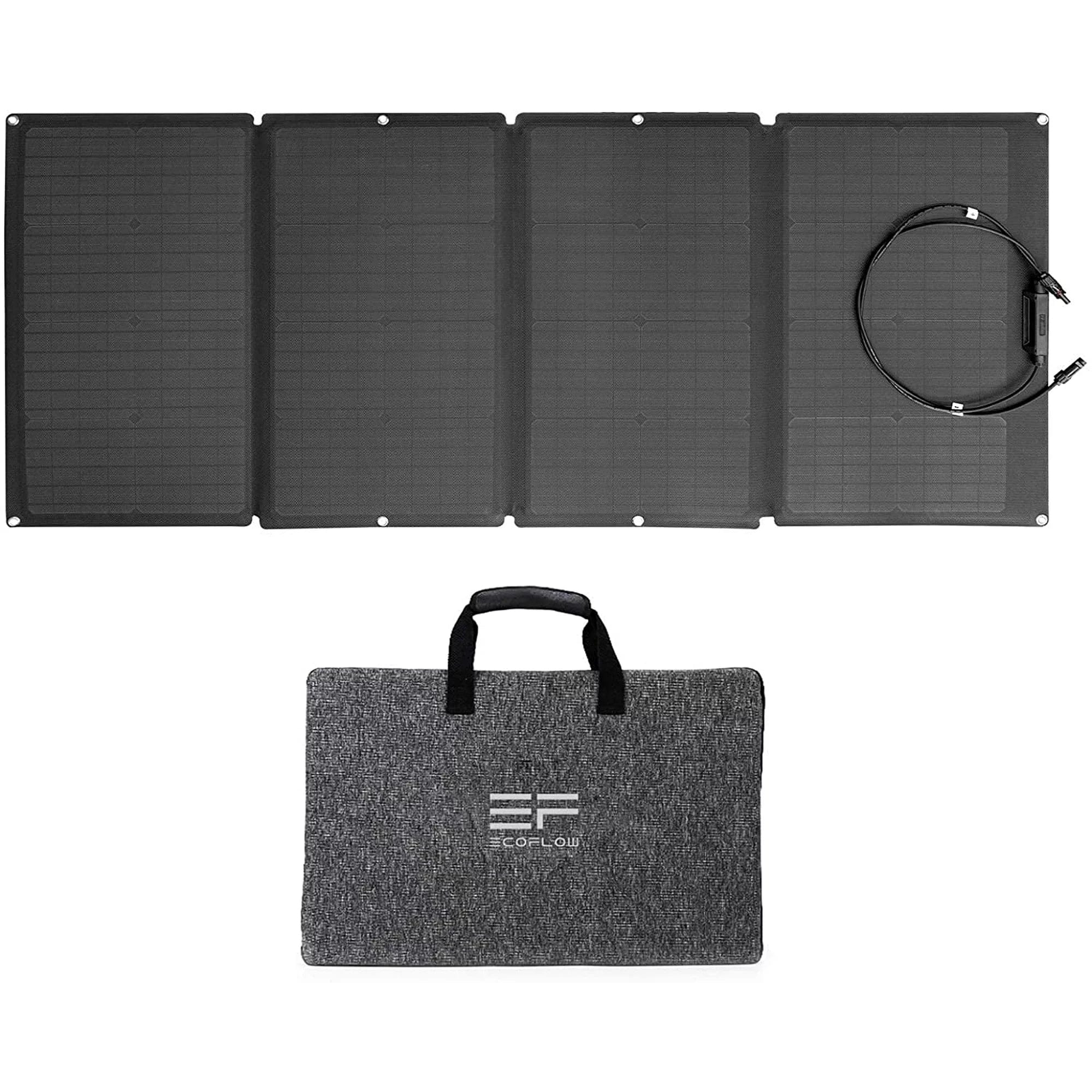 EcoFlow 160W Portable Solar Panel - Chainable, Foldable Solar Charger For Power Station Generators - Premium Solar Panels from EcoFLow - Just $349! Shop now at Prepared Bee