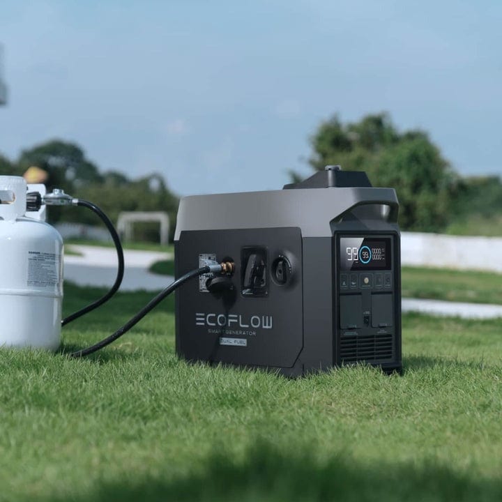 EcoFlow Dual Fuel Portable Smart Generator - 1800W Smart Quiet Power, LPG/Gasoline, Ideal for Home Backup & Outdoor Camping - Premium Portable Solar Power Generators from EcoFLow - Just $1399! Shop now at Prepared Bee