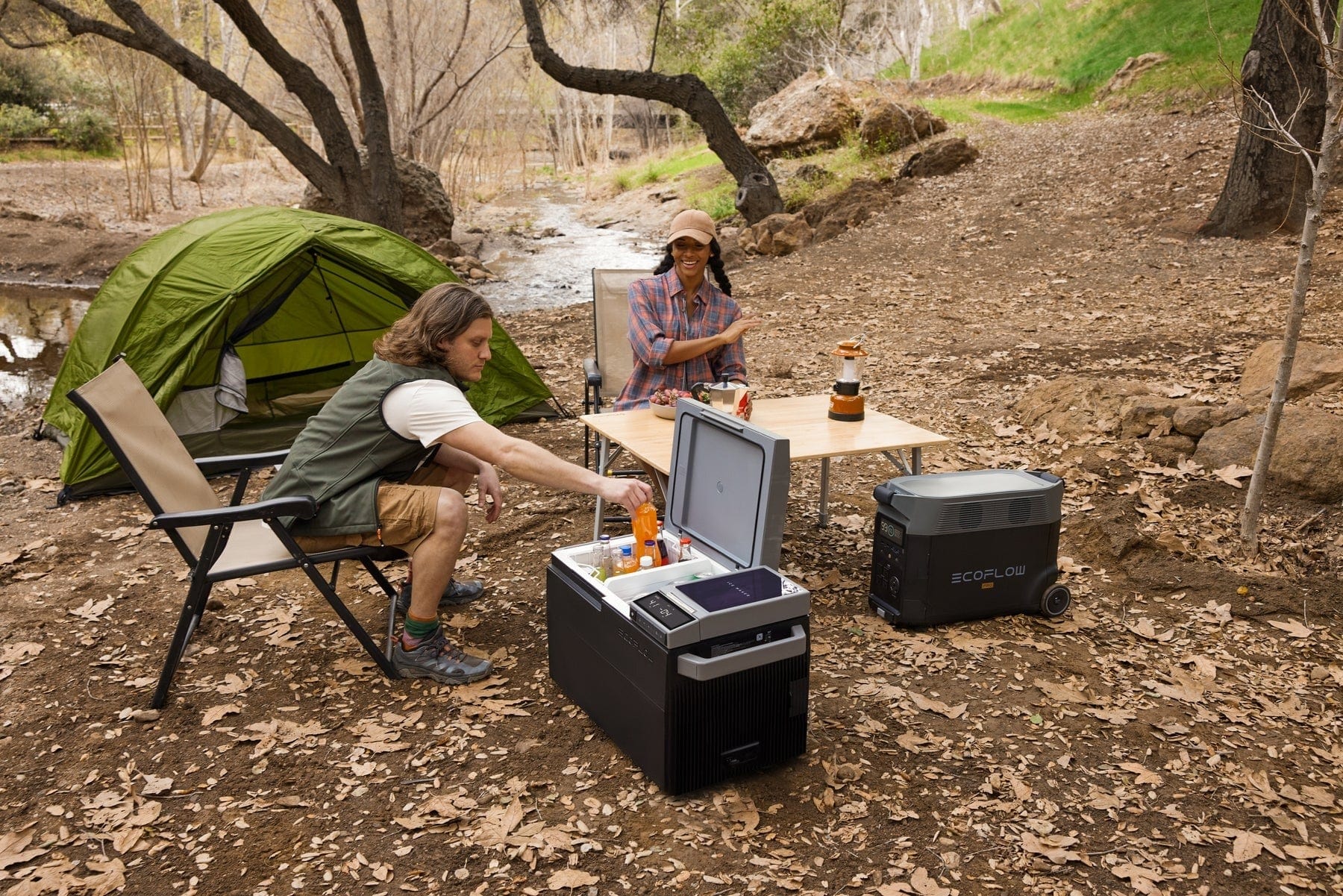 EcoFlow GLACIER Portable Fridge Freezer - Camping Fridge, Car Refrigerator and Ice Maker - AC, Battery, and Solar Powered Options for Travel and Camping - Premium Portable Solar Power Generators from EcoFLow - Just $999! Shop now at Prepared Bee