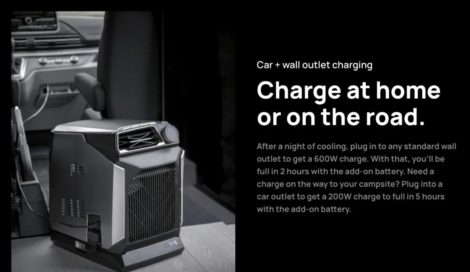 EcoFlow WAVE 2 Portable Air Conditioner For RV, Car, Camping and Garage - Wireless Compact AC & Heater - Quiet Operation (44 dB) - Premium Portable Solar Power Generators from EcoFLow - Just $1299! Shop now at Prepared Bee