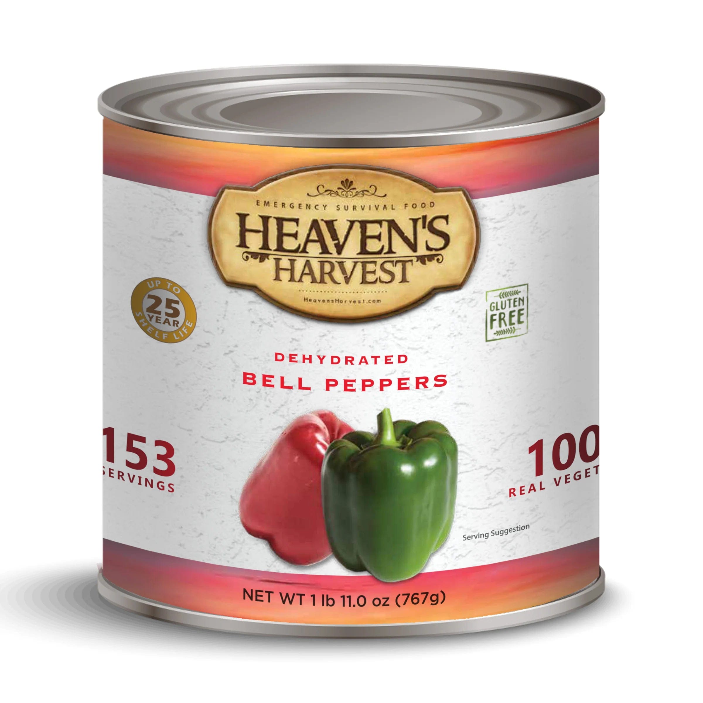 Heaven's Harvest Freeze-Dried/Dehydrated Vegetable Bundle For Emergency Preparedness - Premium Emergency Food Supply from Heaven's Harvest - Just $169.99! Shop now at Prepared Bee