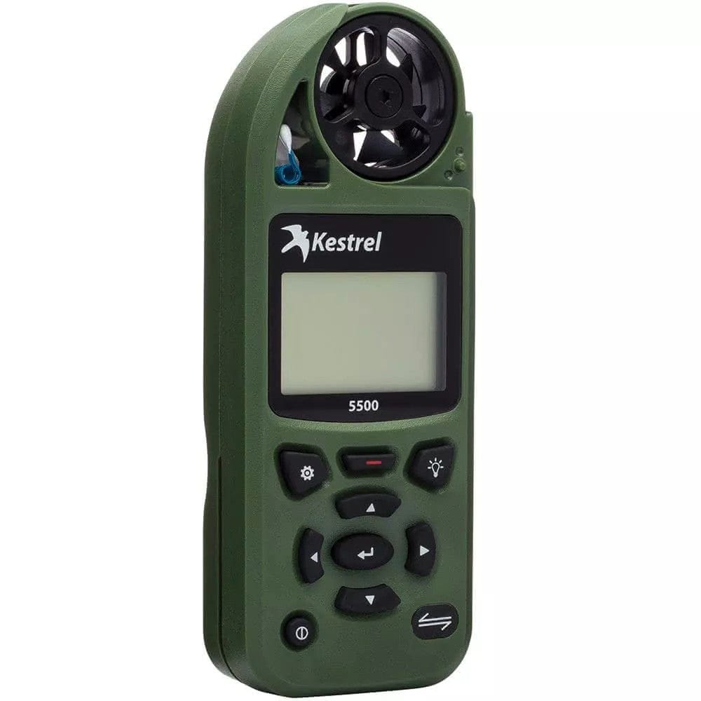 Kestrel 5500 Weather Meter and Monitoring with Link and Vane Mount - Olive Drab - Premium Tools from Kestrel Ballistics - Just $449! Shop now at Prepared Bee