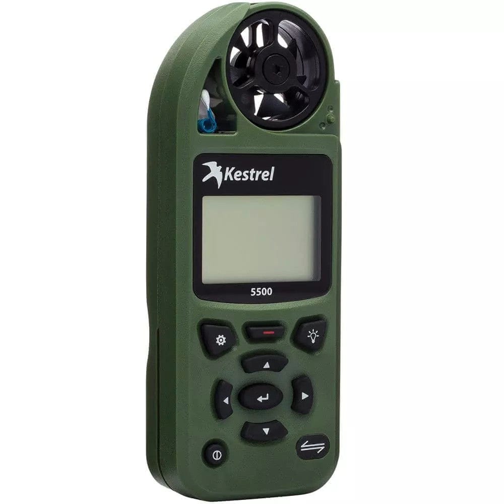 Kestrel 5500 Weather Meter and Monitoring with Link and Vane Mount - Olive Drab - Premium Tools from Kestrel Ballistics - Just $429! Shop now at Prepared Bee