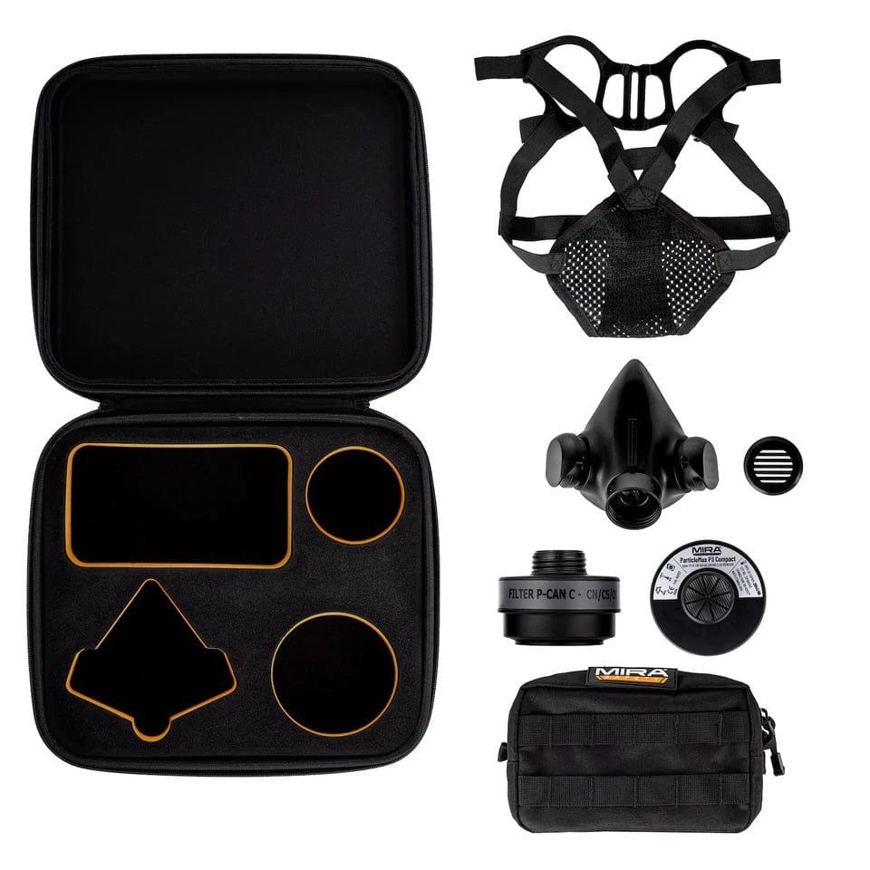 MIRA Safety Tactical Air-Purifying Respirator Mask (TAPR) - Standard Kit - Premium Gas Masks from Mira Safety - Just $199.95! Shop now at Prepared Bee