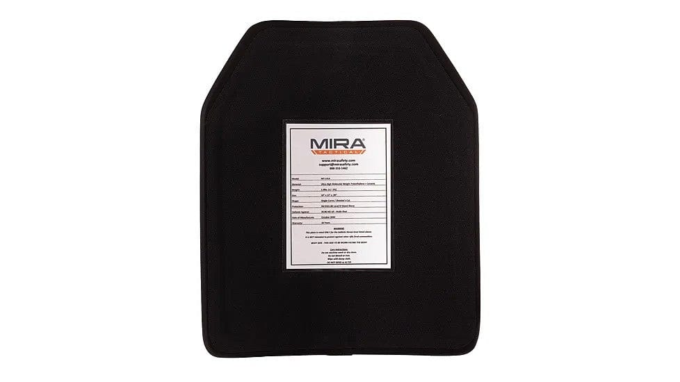 MIRA Safety Tactical Level 4 Body Armor Plate 10” x 12” Lightweight NIJ Level IV Armor - Premium Body Armor from Mira Safety - Just $249.97! Shop now at Prepared Bee