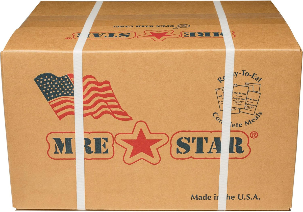 MRE STAR M-018H Complete MRE Meals with Heaters – 12 Pack - Premium Emergency Food Supply from MRE Star - Just $159.49! Shop now at Prepared Bee