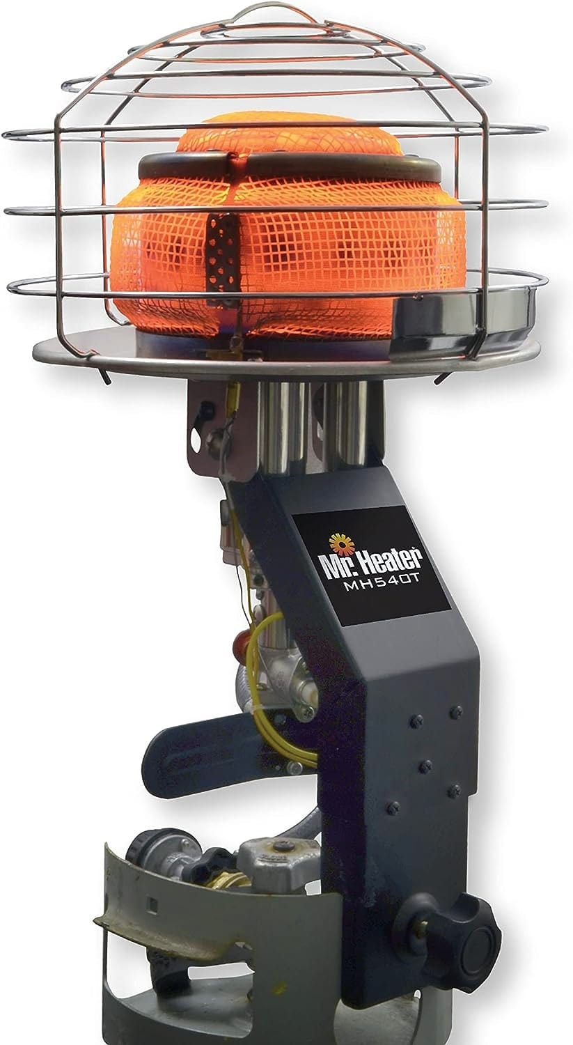 Mr.Heater 540 Degree Tank Top Radiant Propane Heater - 45000 BTU - 20 lb Cylinder - Premium Heaters from Mr.Heater - Just $92.04! Shop now at Prepared Bee