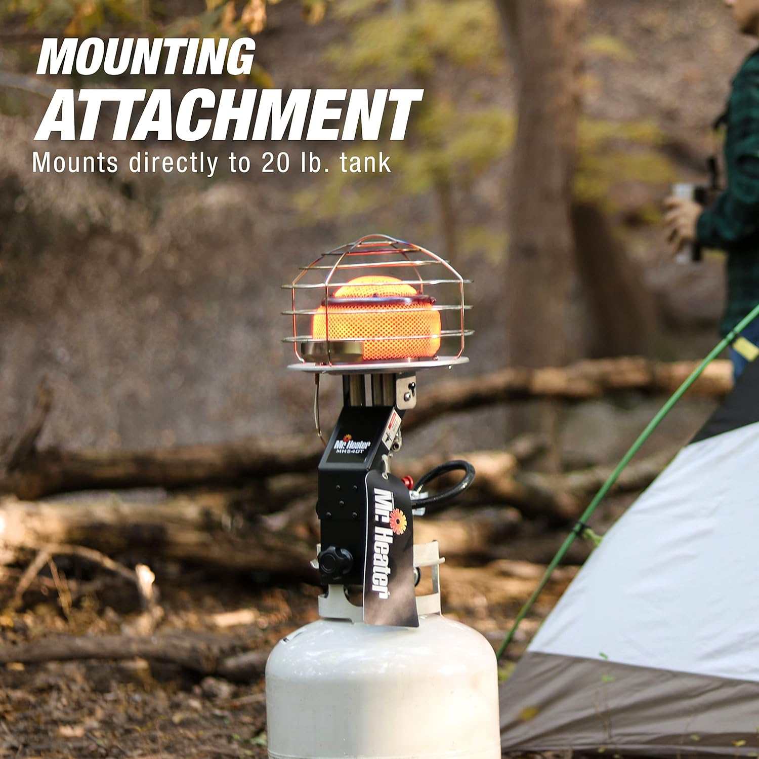 Mr.Heater 540 Degree Tank Top Radiant Propane Heater - 45000 BTU - 20 lb Cylinder - Premium Heaters from Mr.Heater - Just $92.04! Shop now at Prepared Bee