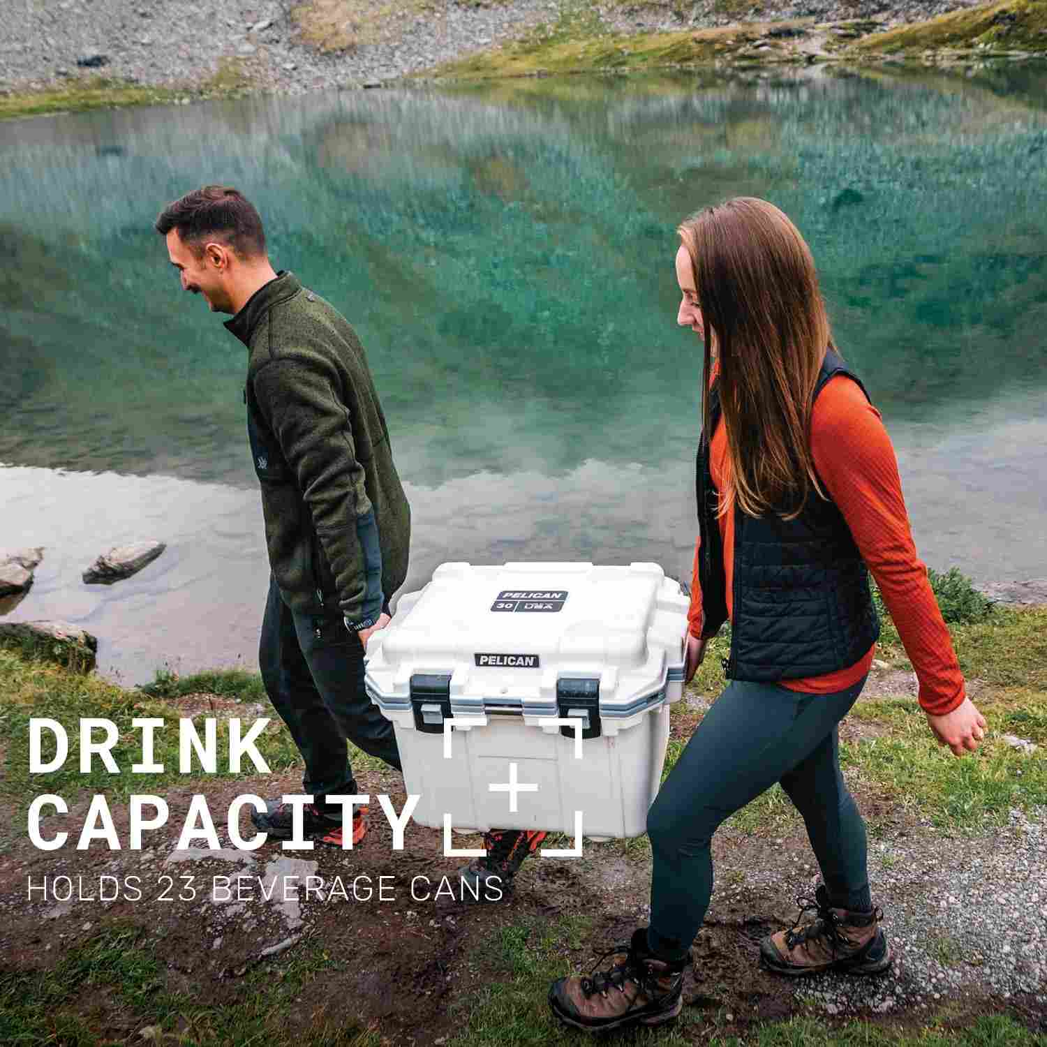 Pelican Coolers 30 Quart Elite Cooler - Blue/gray - Freezer-Grade Seal - Built-in Bottle Opener - Premium Coolers from Pelican - Just $249.95! Shop now at Prepared Bee