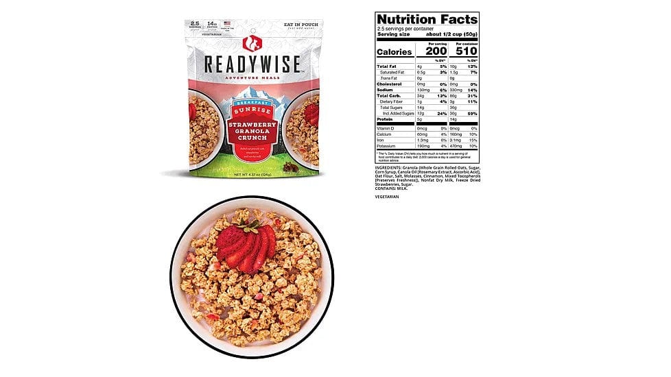 ReadyWise Adventure Meals Favorites Kit - For Emergency Food Supply and Outdoor Adventures - Premium Emergency Food Supply from ReadyWise - Just $69.99! Shop now at Prepared Bee