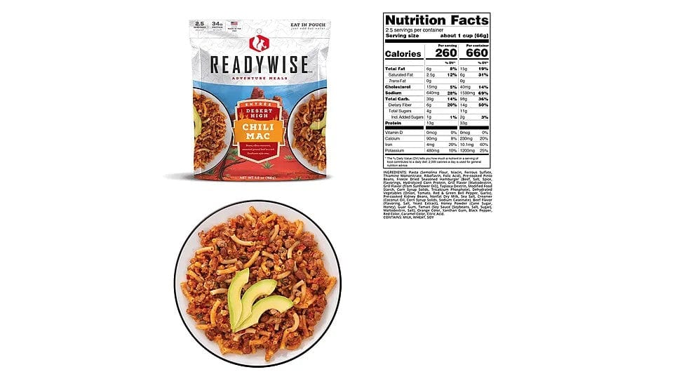 ReadyWise Adventure Meals Favorites Kit - For Emergency Food Supply and Outdoor Adventures - Premium Emergency Food Supply from ReadyWise - Just $69.99! Shop now at Prepared Bee
