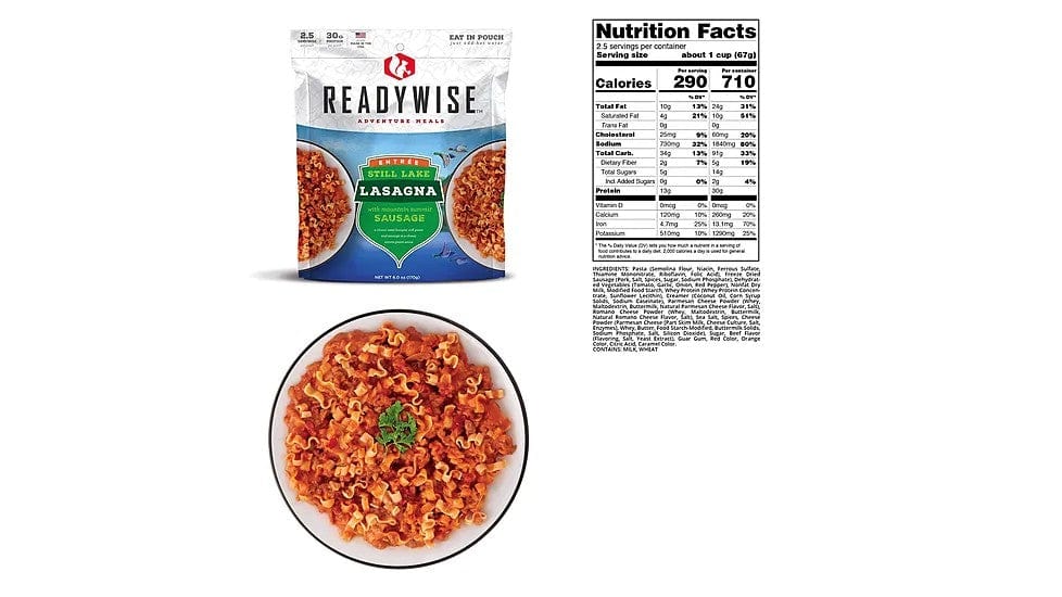 ReadyWise Adventure Meals Favorites Kit - For Emergency Food Supply and Outdoor Adventures - Premium Emergency Food Supply from ReadyWise - Just $69.99! Shop now at Prepared Bee