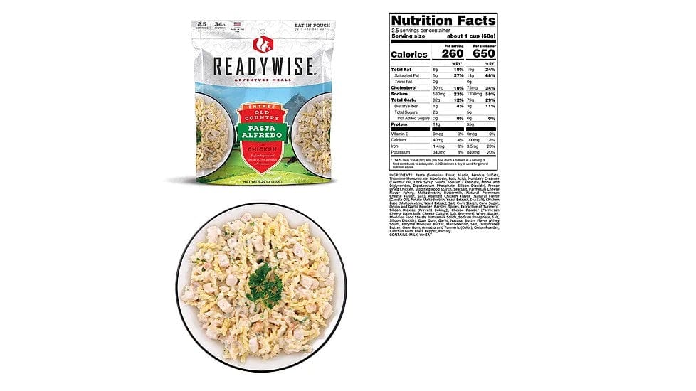 ReadyWise Adventure Meals Favorites Kit - For Emergency Food Supply and Outdoor Adventures - Premium Emergency Food Supply from ReadyWise - Just $69.99! Shop now at Prepared Bee