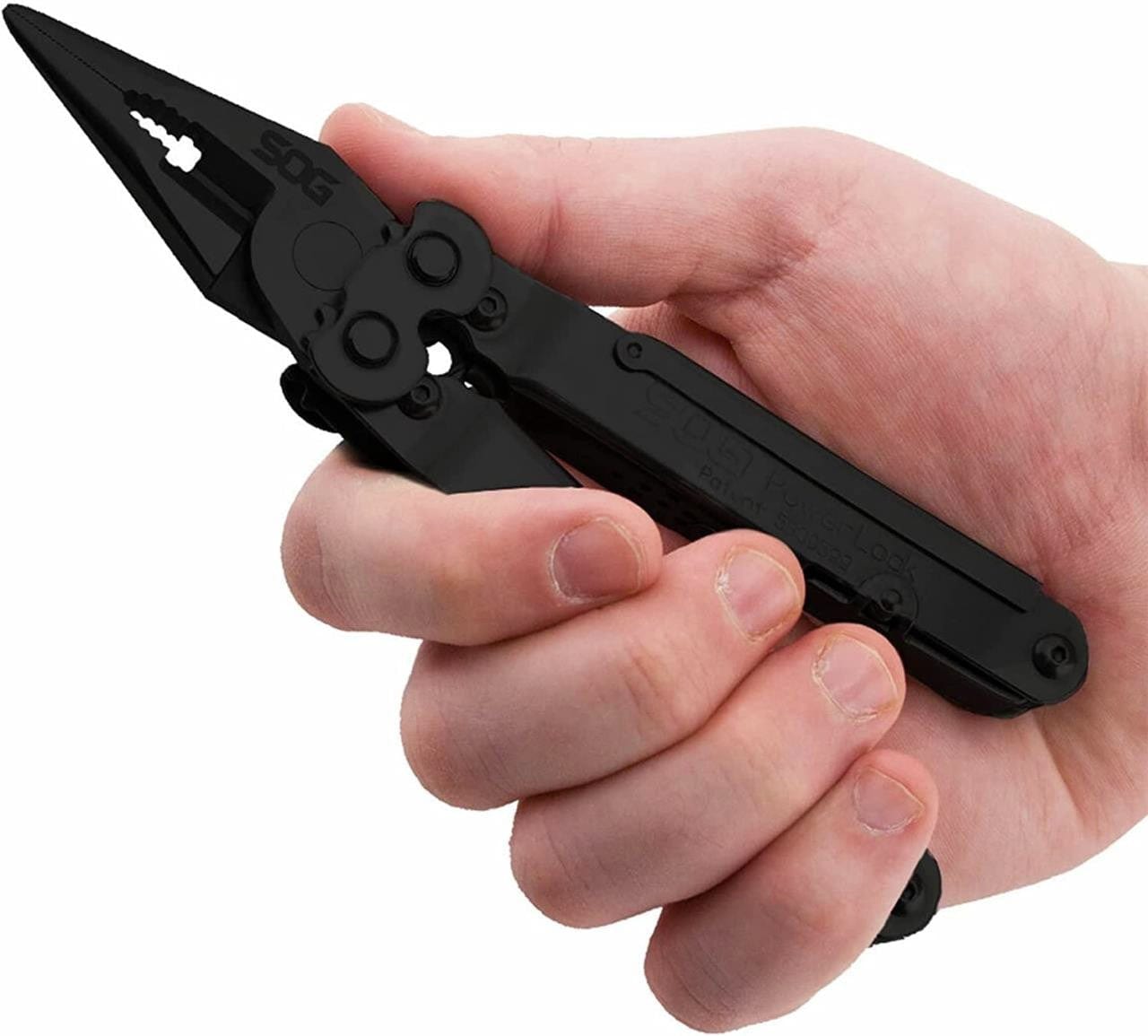 SOG Professional Multi-Tool Gear PowerLock Black, Scissors, Nylon Pouch - 18 Tools - 420 Stainless steel - Premium Tools from SOG - Just $74.95! Shop now at Prepared Bee