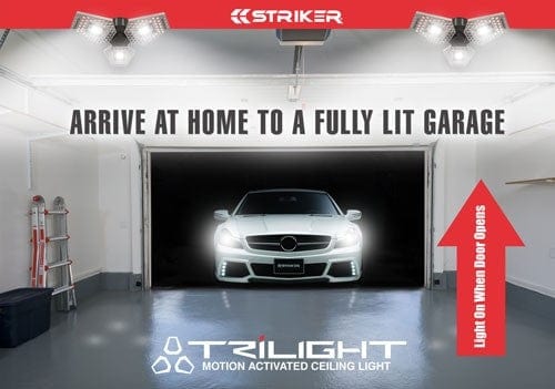 Striker Trilight Motion - Activated Garage/work Light< - Premium Lights from Striker - Just $97.14! Shop now at Prepared Bee