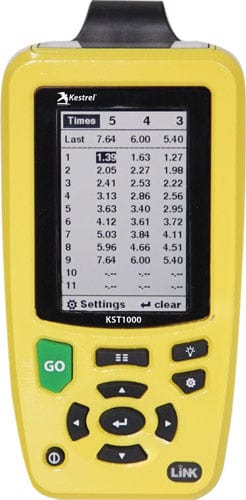 Kestrel Kst1000 Shot Timer - Yellow - Premium Tools from MagnetoSpeed - Just $339.84! Shop now at Prepared Bee