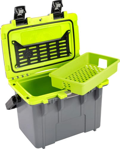 Pelican Coolers Im 14 Quart - Dkgray/green W/dry Storage - Premium Coolers from Pelican - Just $119.95! Shop now at Prepared Bee