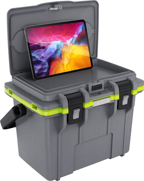 Pelican Coolers Im 14 Quart - Dkgray/green W/dry Storage - Premium Coolers from Pelican - Just $119.95! Shop now at Prepared Bee