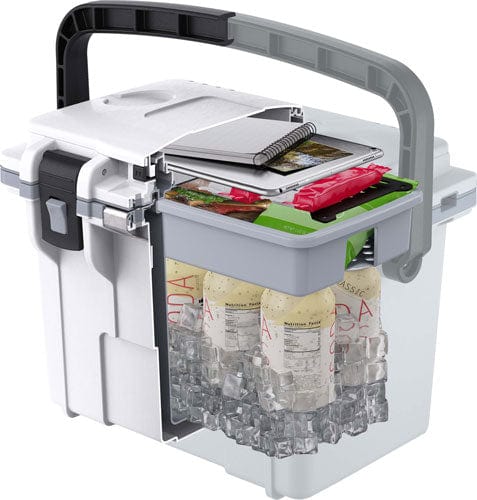 Pelican Coolers Im 14 Quart - White/gray W/dry Storage - Premium Coolers from Pelican - Just $119.95! Shop now at Prepared Bee