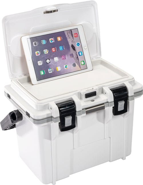Pelican Coolers Im 14 Quart - White/gray W/dry Storage - Premium Coolers from Pelican - Just $119.95! Shop now at Prepared Bee