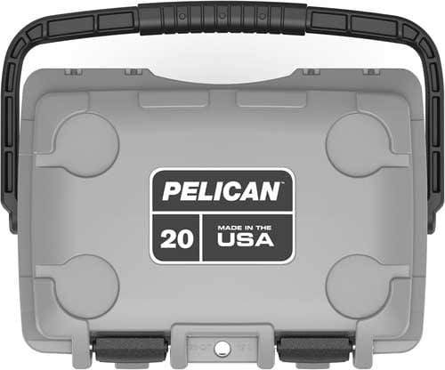 PELICAN 20QT Elite Cooler - For the Outdoors, Camping, and Fishing - Long Ice Retention - Elite Dkgray/green - Premium Coolers from Pelican - Just $206.95! Shop now at Prepared Bee