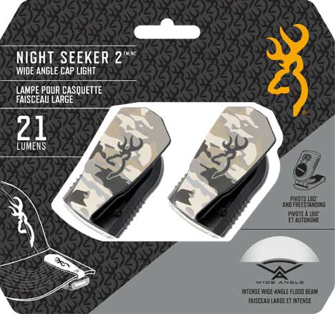 Browning Night Seeker 2 Ovix - Cap Light Usb Rchgbl Whte/grn - Premium Lights from Browning - Just $17.75! Shop now at Prepared Bee