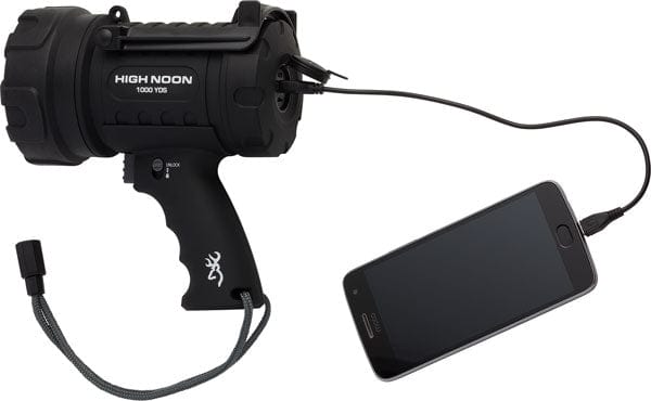 Browning High Noon Led Spotlt - 87-1800 Lumens Rechargeable - Premium Lights from Browning - Just $107.16! Shop now at Prepared Bee