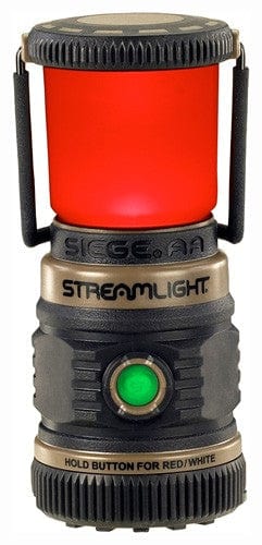 Streamlight Siege Aa Battery - Lantern White Led & Red Led - Premium Lights from Streamlight - Just $34.38! Shop now at Prepared Bee