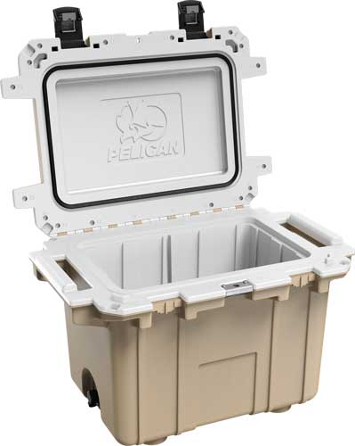 Pelican Coolers Im 50 Quart - Elite Tan/white - Premium Coolers from Pelican - Just $299.95! Shop now at Prepared Bee