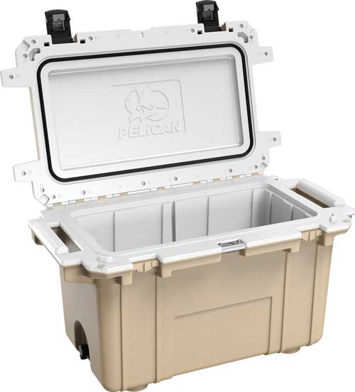 Pelican Cooler Im 70 Quart - Elite Tane/white Trim - Premium Coolers from Pelican - Just $349.95! Shop now at Prepared Bee