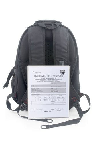 Guard Dog ProShield II Bulletproof Backpack - Level IIIA Ballistic Protection - Black - Premium Backpacks from Guard dog security - Just $164.99! Shop now at Prepared Bee