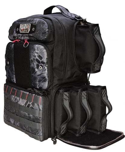 GPS Tactical Tall Range Backpack - Waist Strap Prym1 Black - Handgun Case Storage - Premium Backpacks from GPS - Just $183.83! Shop now at Prepared Bee