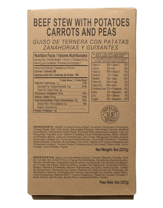 Gluten Free MRE Survival Food- MRE STAR Complete NO GLUTEN MRE Meal Kit with Heaters - Premium Emergency Food Supply from MRE Star - Just $159.49! Shop now at Prepared Bee