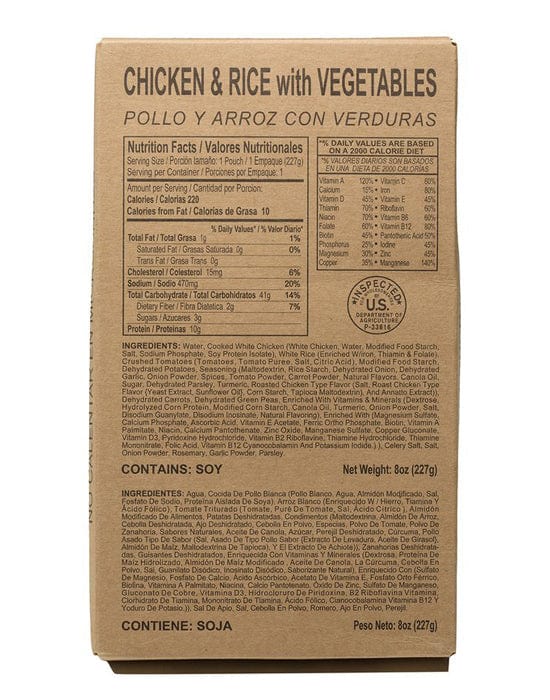 Gluten Free MRE Survival Food- MRE STAR Complete NO GLUTEN MRE Meal Kit with Heaters - Premium Emergency Food Supply from MRE Star - Just $159.49! Shop now at Prepared Bee
