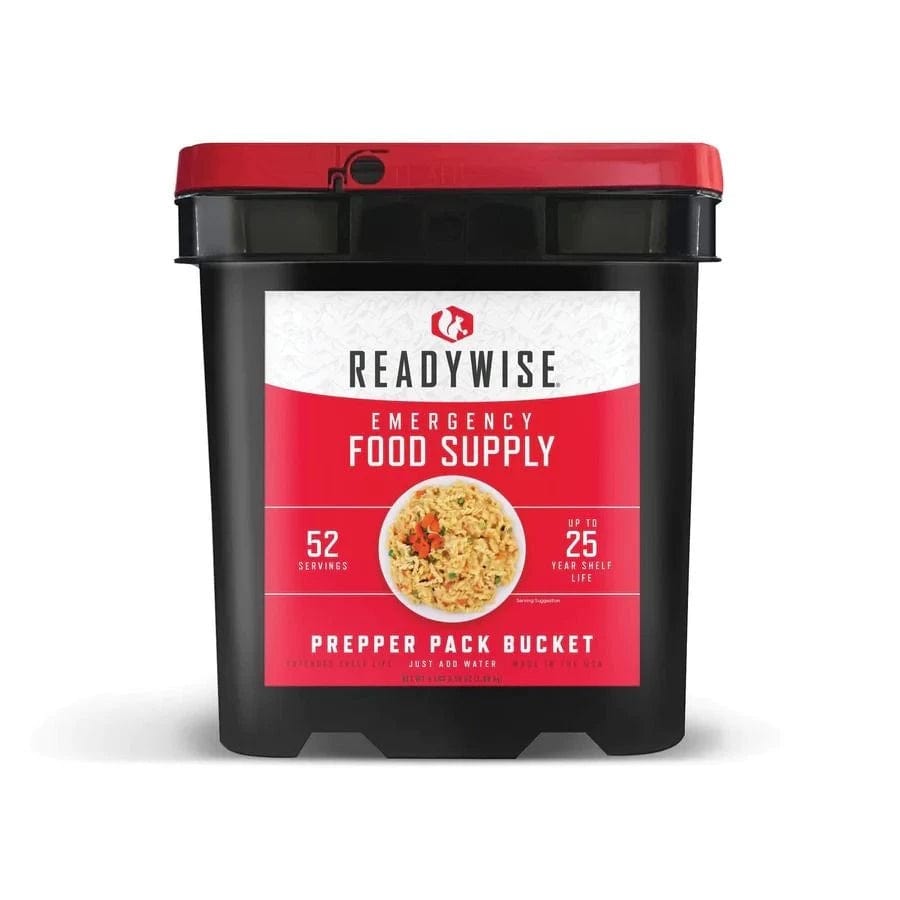 52 Serving Prepper Bucket - ReadyWise Emergency Meal Kit for Survival and Preparedness - Premium Emergency Food Supply from ReadyWise - Just $79.99! Shop now at Prepared Bee