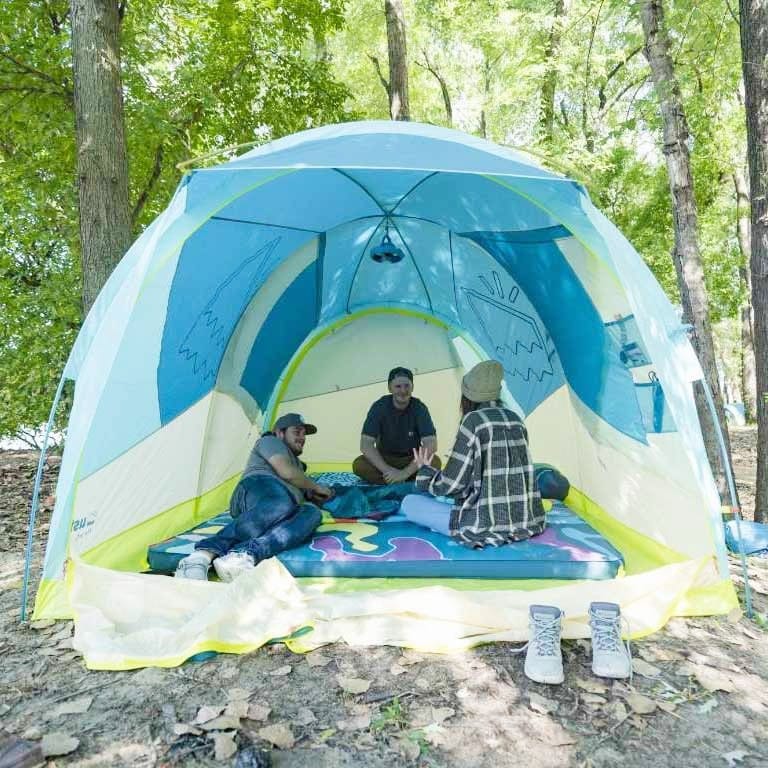 ust House Party 6 Person Tent - Single Wall Construction With Extra-Large Front and Rear Doors - Premium Tents from Ultimate Survival Technologies - Just $389.95! Shop now at Prepared Bee