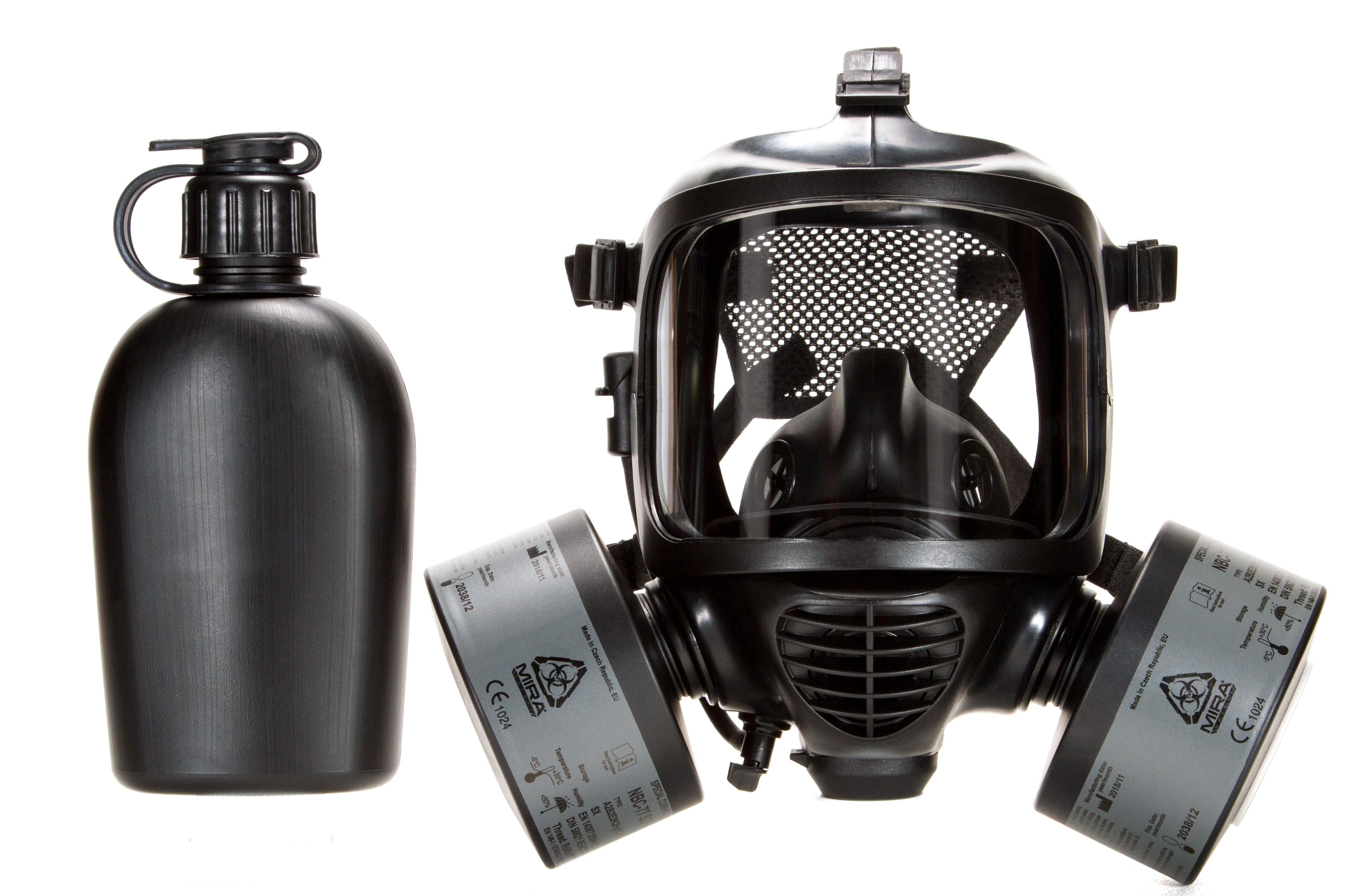 MIRA Safety CM-6M - Full Face Respirator - Tactical Gas Mask - Premium Gas Masks from Mira Safety - Just $263.99! Shop now at Prepared Bee