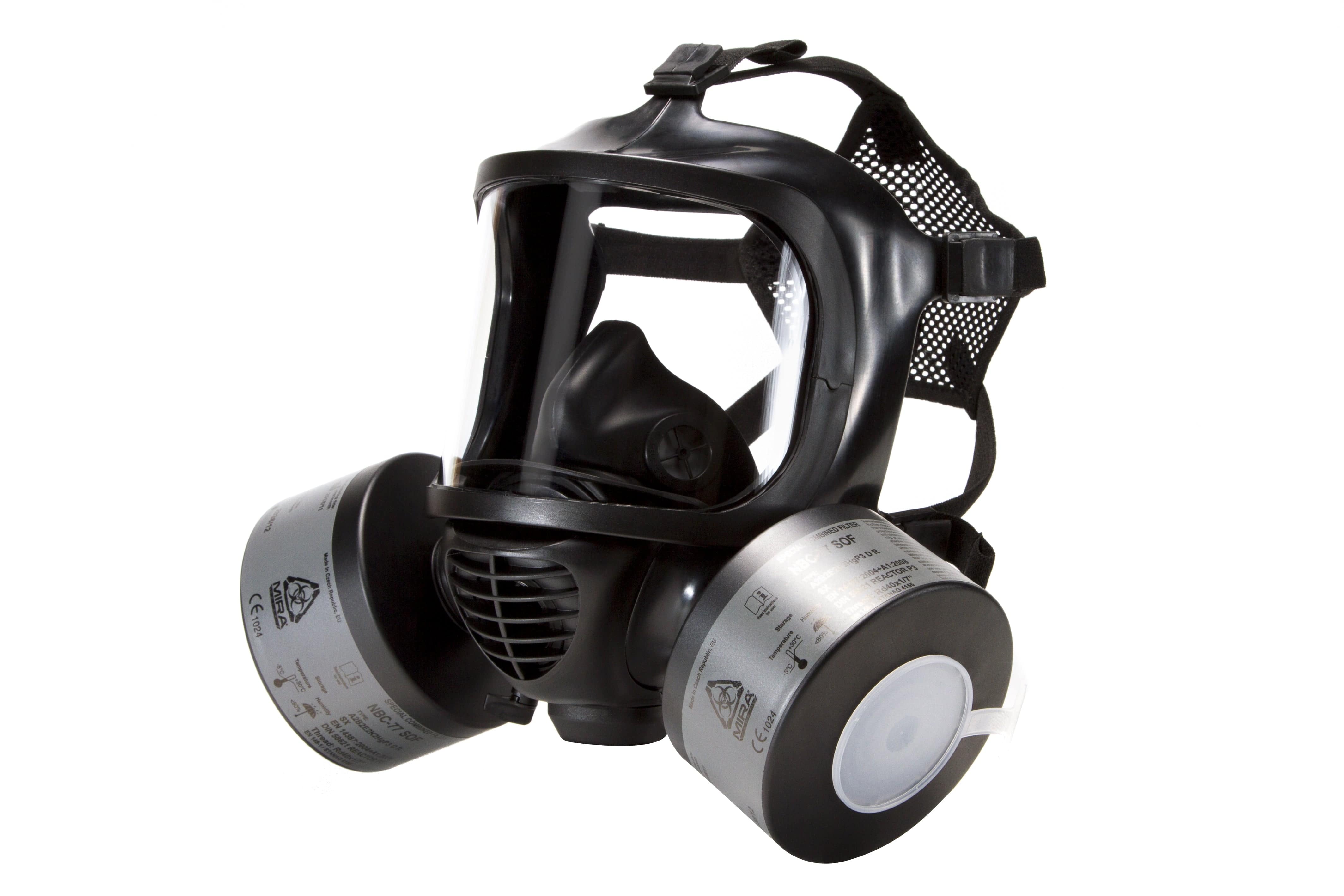 MIRA Safety CM-6M - Full Face Respirator - Tactical Gas Mask - Premium Gas Masks from Mira Safety - Just $263.99! Shop now at Prepared Bee