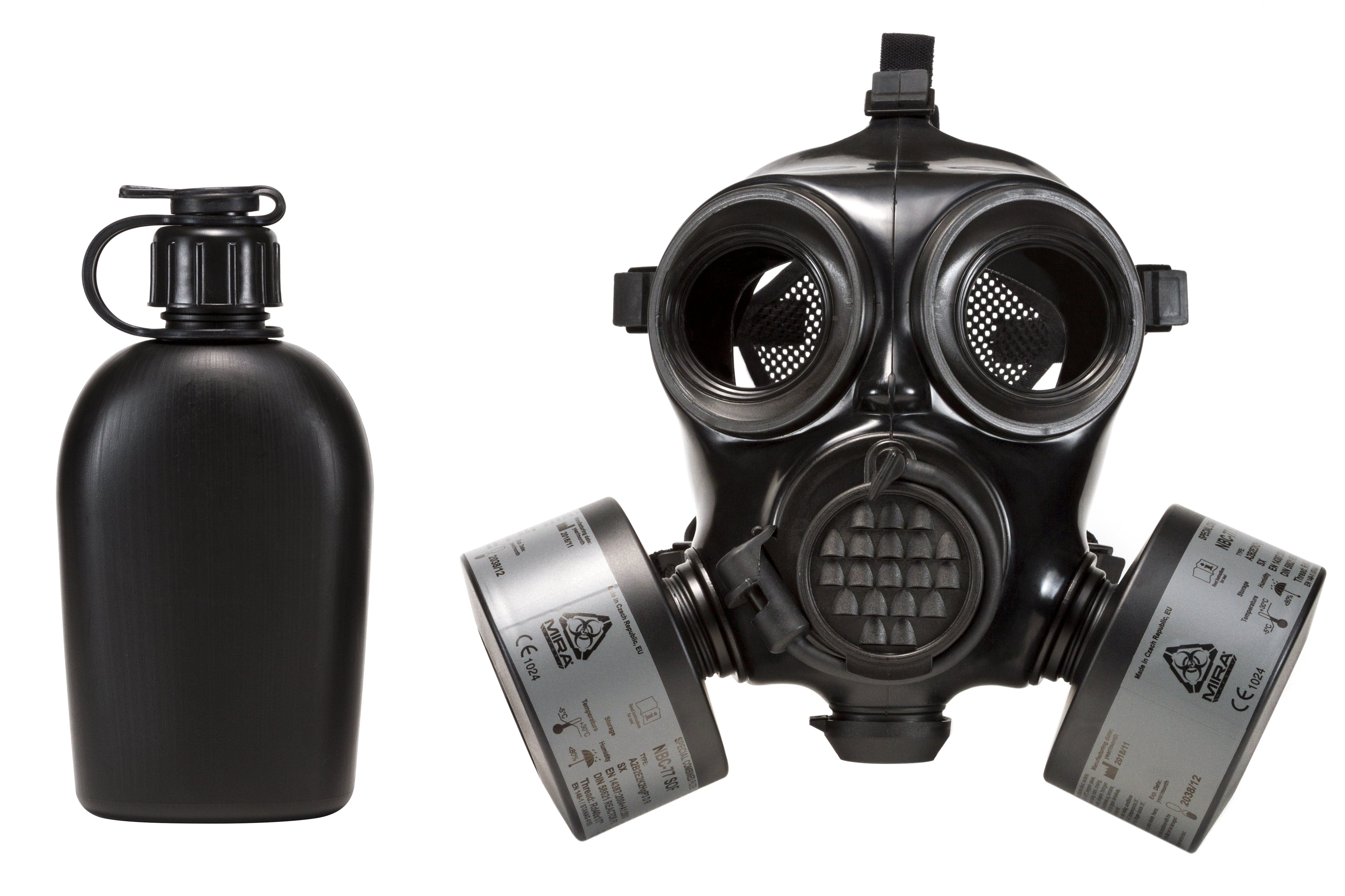 MIRA Safety CM-7M Military Gas Mask Full Face Respirator - CBRN Protection - Premium Gas Masks from Mira Safety - Just $275.95! Shop now at Prepared Bee