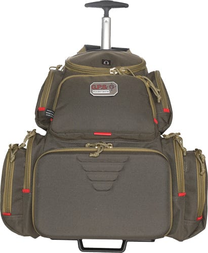 GPS Rolling Handgunner Range Backpacks - Backpack Rifle Green/khaki - Premium Backpacks from GPS - Just $141.54! Shop now at Prepared Bee