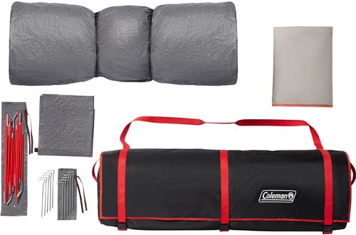 Coleman Skylodge Tent 4 - Person Instant Cabin Blkberry - Sets up in a minute - Fits a queen-size air bed - Premium Tents from Coleman - Just $239.99! Shop now at Prepared Bee